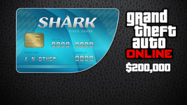 Grand Theft Auto Online - $200,000 Tiger Shark Cash Card (EU)